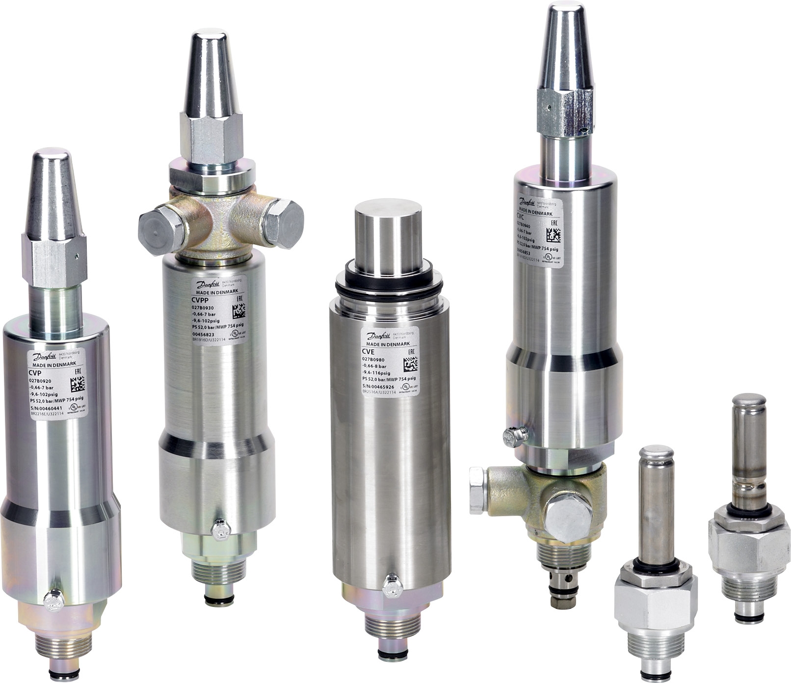 Эйркул - пилотные клапаны типов CVP, CVPP, CVC и CVE для сервоприводных клапанов типа ICS и клапанных станций ICF.